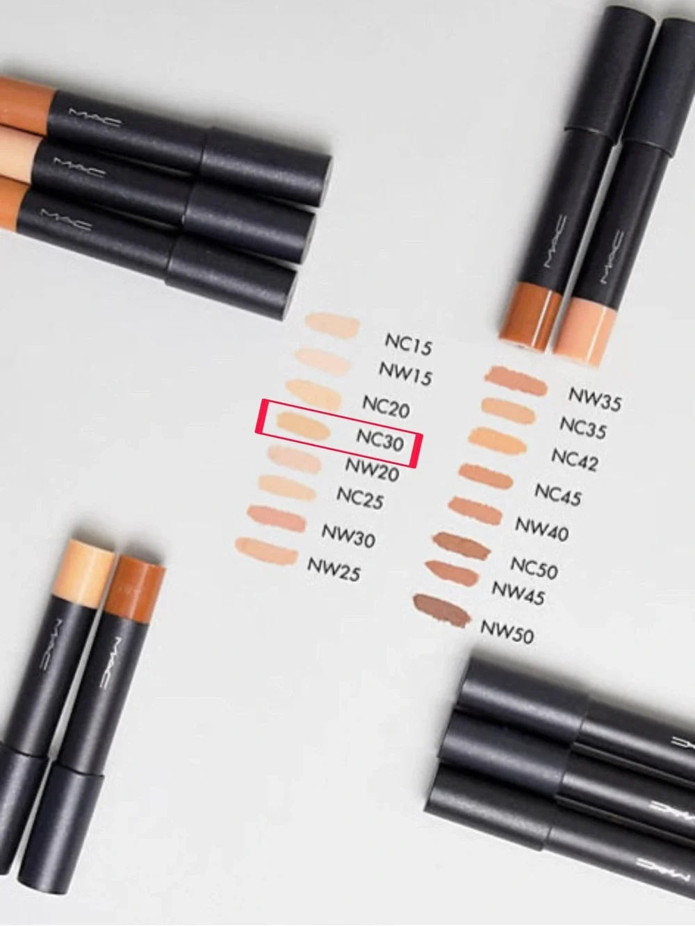 (DISCONTINUED) MAC Cosmetics Studio Fix Perfecting Stick - 0.09 oz, NC 30